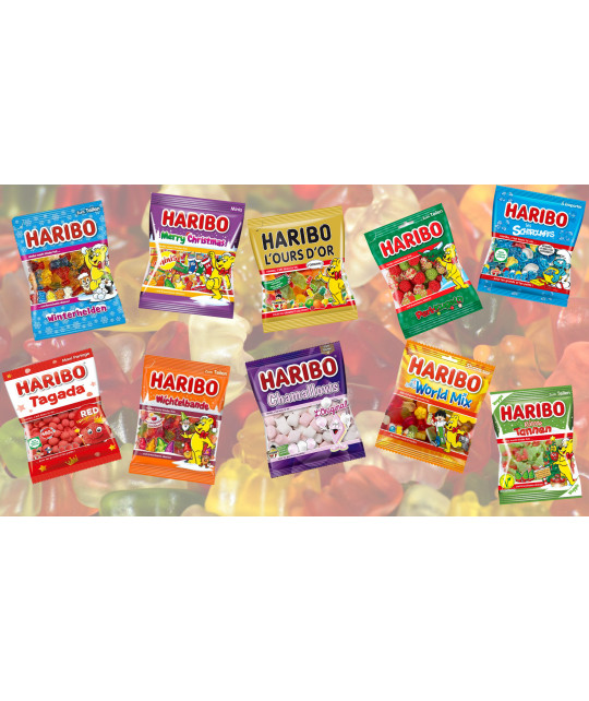 10 Haribo à glisser sous le sapin